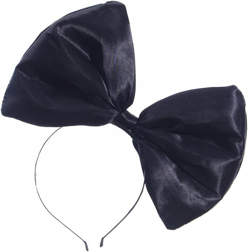 BUTITNOW BUYITNOW Women Huge Bow Headband Cute Bowknot Hair Hoop for Halloween Cosplay - Image 2